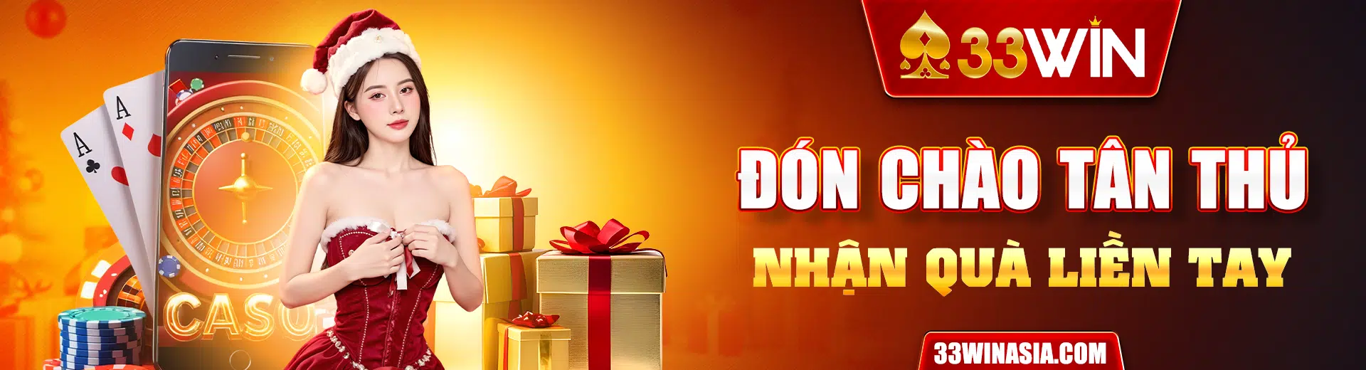 nhận quà tân thủ 33win